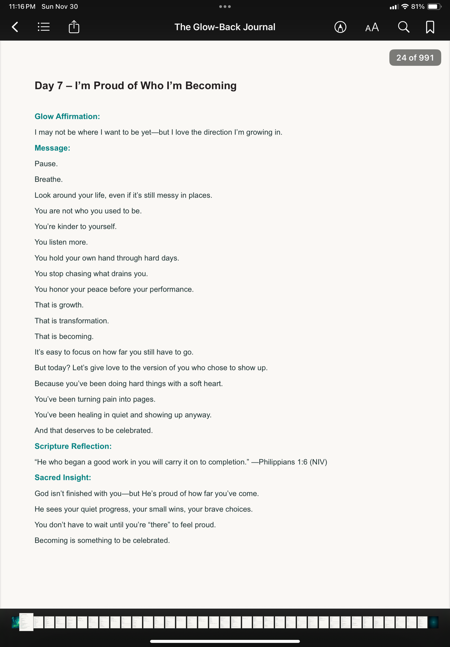 The Glow-Back Journal (E-Book)