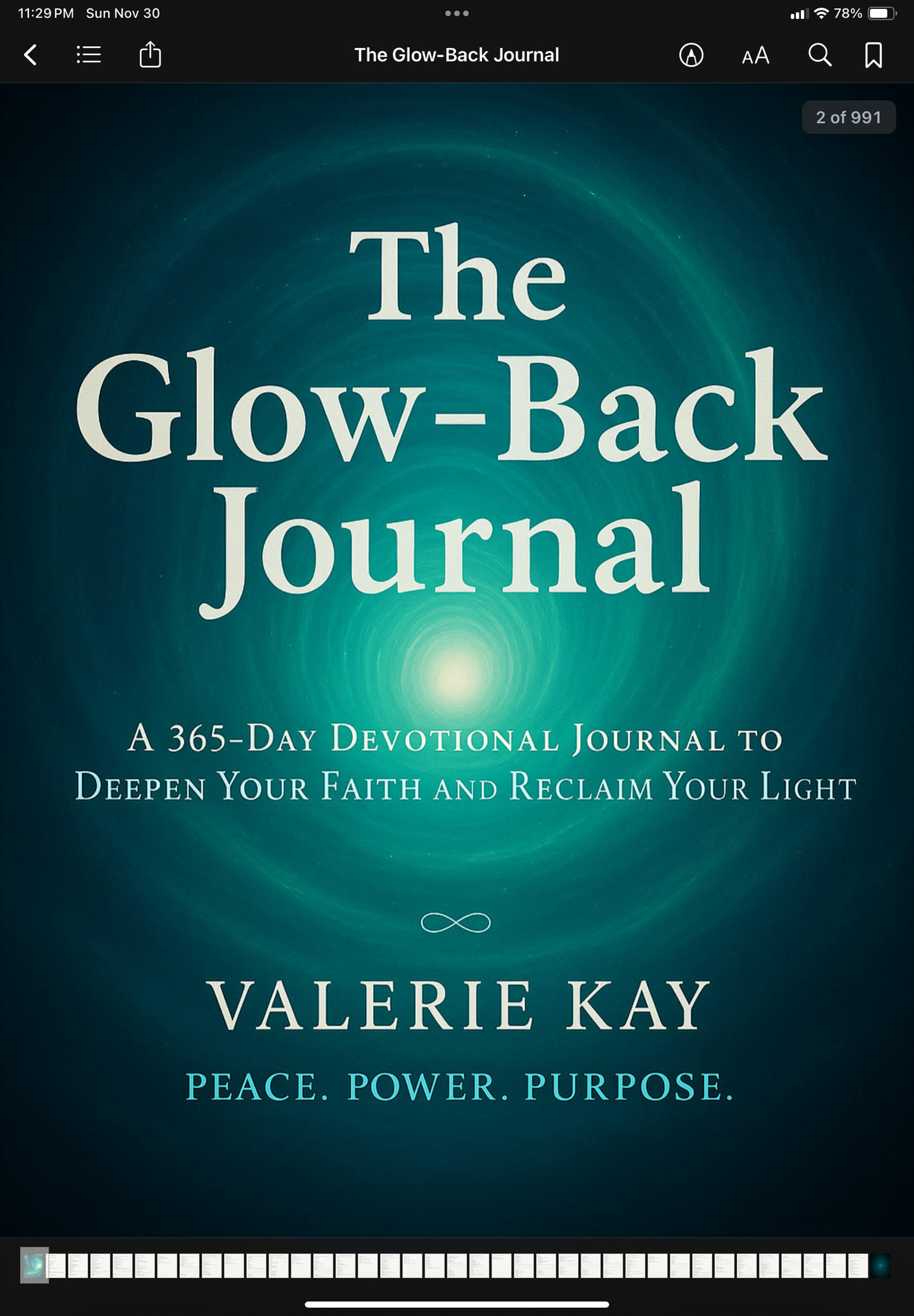 The Glow-Back Journal (E-Book)